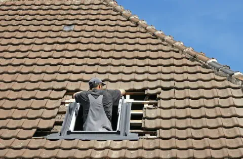 Pose de velux - Angiens